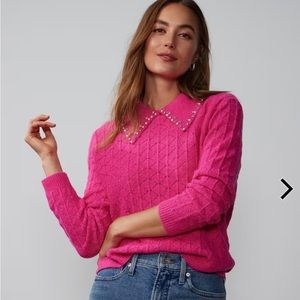 NWTO FUSCHIA PURPLE sweater size Medium